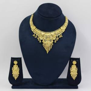 Gold Plated Forming Necklaces, Traditional Jewelry, Special Occasion, <b>Gift</b> <b>for</b> <b>Her</b>, <b>Copper</b> & Brass Chapado En Oro Oro Laminado - Product Image 2