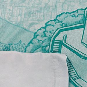 Maillot de football à sublimation intégrale, séchage rapide, personnalisable avec nom d'équipe, col rond, 100% polyester, style ultime - Product Image 5