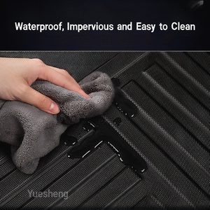 Tappetino per Auto Impermeabile 3D in TPE Nero Spessore 5mm per Traveller T2 <span class=keywords><strong>2023</strong></span>- Accessori Interni Rivestimento Bagagliaio Posteriore - Product Image 5