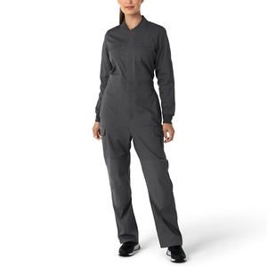 Overoles de trabajo de seguridad para mujer con material de alta durabilidad de marca personalizada y ajuste ergonómico para una vida laboral activa - Product Image 1