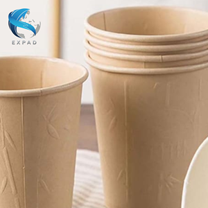 Taza de pulpa de caña de azúcar ecológica para bebidas frías y calientes - Product Image 4