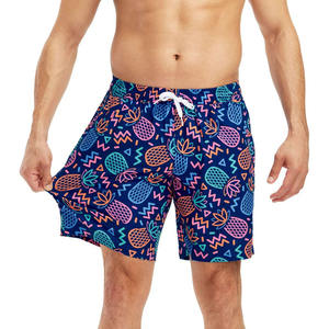 Shorts de Playa Personalizados para Hombre, 100% Poliéster, Transpirables, de Secado Rápido, Ecológicos, con Cierre de Cordón, Estilo Casual - Product Image 3