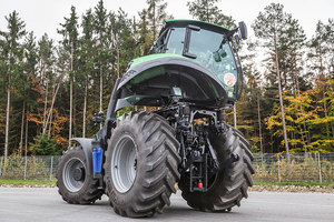 Tractor de Ruedas Deutz-Fahr de 70 CV Usado con Componentes Principales para Uso Agrícola, Bajo Consumo de Combustible, Alta Calidad - Product Image 5