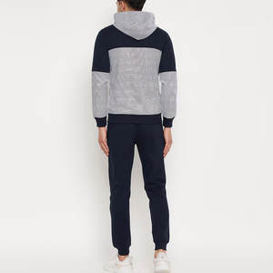 Comfortable Breathable Heavyweight <b>Hooded</b> Casual Solid Men Tracksuit OEM/ODM Service Pakistan Manufacturer 100% Cotton - Product Image 3