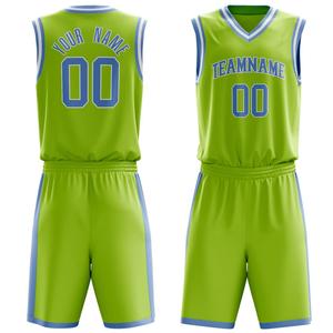 Uniforme de basket-ball personnalisé de haute qualité ensemble nom numéro impression séchage rapide antibactérien grande taille vêtements de sport pour hommes - Product Image 1