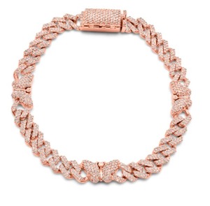 Chaîne cubaine de luxe pour hommes avec fermoir en boîte en zircon Cadeau d'exportation au meilleur prix pour ceux qui ont des normes de style inégalées - Product Image 3