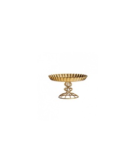 Strong pedestal r metal <b>cake</b> <b>stand</b> for bakeries restaurants catering services or home kitchen dessert display purposes - Product Image 6