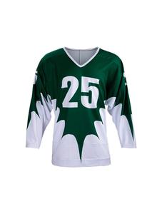 Camiseta de hockey por sublimación de malla personalizada con equipo personalizado práctica de hockey sobre hielo que absorbe la humedad transpirable 100% poliéster - Product Image 5