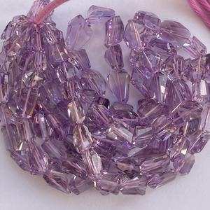 Perles de pierres précieuses en améthyste rose naturelle du Brésil, facettées, de 10 mm, 14 mm, 20 mm, de qualité supérieure, grade AAA, pour la création de bijoux - Product Image 2