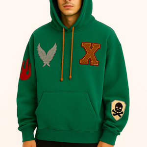 Chaqueta de Invierno para Hombre, Personalizada con Parche de Logotipo, Forro Polar Grueso con Pedrería, Cierre de Cremallera, Color Sólido, Impermeable, Suministro Directo de Fábrica - Product Image 5