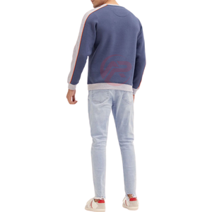 Sweat-shirt en molleton doublé 100 % coton biologique de qualité supérieure pour homme, grande taille, écologique, anti-plis, tricoté, motif uni - Product Image 5