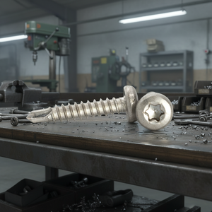 Vis autoperceuses à tête fraisée en acier inoxydable, classe 8, filetage standard, haute résistance, résistant à la corrosion, métrique/pouce, Phillips/croisé - Product Image 1