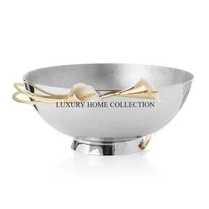 Frutales de metal hechos a mano de primera calidad con diseño antiguo y detalles únicos para un centro de mesa decorativo atemporal - Product Image 1