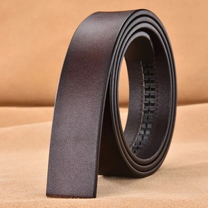 Ceinture pour homme en cuir véritable Ceinture en cuir personnalisée Boucle en acier inoxydable Ceintures pour homme en cuir véritable - Product Image 5