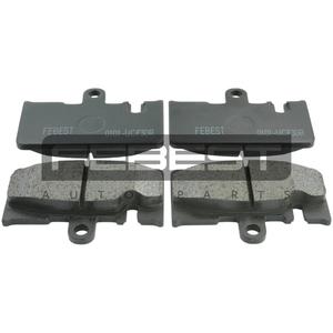 Pastiglie freno posteriori (0101-UCF30R) - Product Image 1