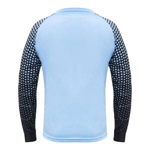 Conjunto de camisetas y camisetas acolchadas de portero para niñas de talla grande con estampado de transferencia de calor personalizado, conjuntos de uniformes de fútbol transpirables ecológicos - Product Image 4