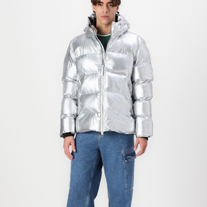 แจ็กเก็ตปลาปักเป้าสำหรับผู้ชายแจ็คเก็ตกลางแจ้งเสื้อแจ็คเก็ตขนเป็ดสำหรับผู้ชายใส่สบายระบายอากาศได้ดีติดโลโก้ได้ตามต้องการ - Product Image 2