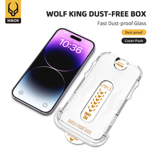 Protector de Pantalla, Autoalineable para Instalación Rápida, Alta Definición para iPhone XR, XS, MAX, 11, 12, 13, 14 Plus, Pro Max - Product Image 1