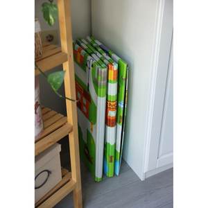 Alfombrilla de Juego plegable para bebés de un solo lado, 130x80x1cm, espuma XPE no tóxica, diseño impermeable y ligero, colección de ciudad - Product Image 6