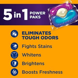 ARM & HAMMER Plus OxiClean Odor Blasters Laundry <b>Detergent</b> Pak, 42 Count - Product Image 6