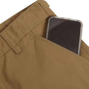 Pantalon cargo utilitaire d'extérieur, taille haute, tissu respirant et lourd, coupe confortable, usage quotidien, décontracté, mélange de coton - Product Image 5