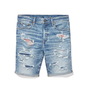 Shorts en jean décontractés pour hommes de qualité supérieure, best-seller 2025, design personnalisé, lavage écologique, séchage rapide - Product Image 1