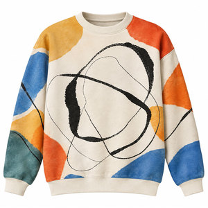 Sudadera de Invierno para Hombre de Alta Calidad, Estampada, 100% Algodón, Estilo Clásico, Tejido Transpirable, Comodidad Duradera - Product Image 1