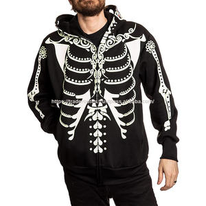 Sweats à capuche pour hommes de qualité supérieure sweats coton polaire tissu éponge français fermeture éclair solide conception en relief respectueux du budget - Product Image 5