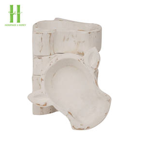 MÁS VENDIDO Adorables Cuencos de Madera con Forma de Vaca, Cuencos de Madera para Masa, Cuencos de Madera Vacíos para Verter Velas, OEM Personalizado, Hecho a Mano en Vietnam - Product Image 2