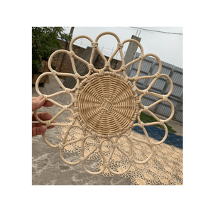 Beautiful Eco Friendly Rattan Plate And Rattan <b>Placemat</b> Handmade For Stylish Dining Table Decoration And Serving - Product Image 1