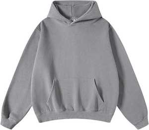 Sudadera con capucha y cremallera con lavado ácido de Venta caliente sudadera unisex informal de alta calidad personalizada para invierno OEM bordado impreso - Product Image 1