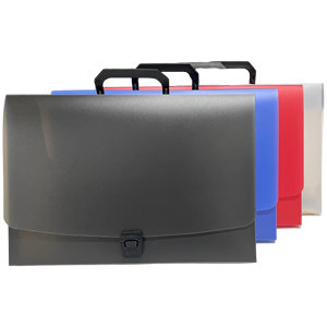 Porte-documents en plastique sans intercalaires, format légal, avec fermeture à pression - Product Image 5