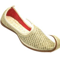 CHAUSSURES KHUSSA EN CUIR SYNTHÉTIQUE CONCEPTION CYUSTOMISÉE HOMMES FÊTE DE MARIAGE CUIR EXCLUSIF KHUSSA PUNJABI PARTY FASHION CHAUSSURES