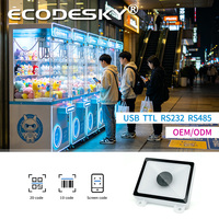 Lecteur de codes-barres portable EMT8621 1D 2D Module de numérisation de codes-barres QR fixe pour terminal libre-service