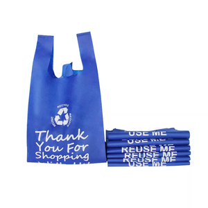 Gracias, bolsas de comestibles, personalizadas, respetuosas con el medio ambiente, resistentes, PP, no tejidas, plegables, para camisetas, bolsas de supermercado, soporte personalizado - Product Image 2