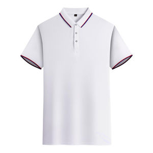 Polo de alta calidad para hombre para verano con manga corta Jacquard transpirable transpiración para hombre - Product Image 5
