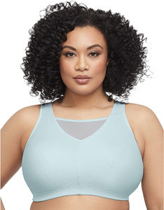 Débardeur de yoga sexy en nylon pour femme adulte, grande taille, dos nageur, maintien élevé, avec dentelle, vente en gros de haute qualité - Product Image 4