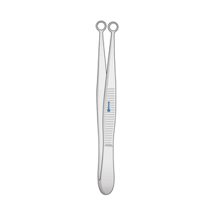 Nouveau général 150mm pince à tissus avec poignée en or allemand outils dentaires chirurgicaux Source d'alimentation manuelle en acier inoxydable - Product Image 3