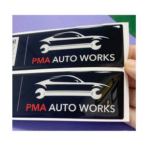 Etiquetas Epoxi Transparentes con Diseño OEM Personalizado, Etiqueta de Resina Epoxi con Logotipo 3D para Venta al Por Mayor - Product Image 2