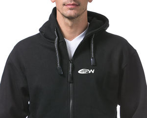 Sudaderas con capucha para hombre, sudaderas informales con estampado personalizado de lana de gran tamaño, ropa de calle de algodón, sudaderas con cremallera para ropa deportiva de invierno - Product Image 6