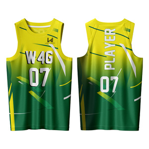 Conjunto de Uniforme de Baloncesto Personalizado para Hombre, Sin Mangas, Alta Calidad, 100% Poliéster, Secado Rápido, Absorbe la Humedad, Transpirable - Product Image 5