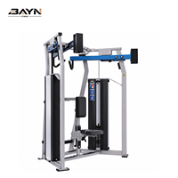 Machine de musculation dorsale à traction haute réglable BN Factory Direct Supply Independent Row avec coussin réglable pour centres de rééducation et salles de sport