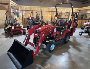รถแทรกเตอร์ล้อยางขนาดเล็ก Mahindra 1120 HST 4WD กำลัง 24 แรงม้า พร้อมชิ้นส่วนหลักๆ เช่น ปั๊ม แบริ่ง เครื่องยนต์ เกียร์บ็อกซ์ สำหรับงานเกษตรกรรม - Product Image 2