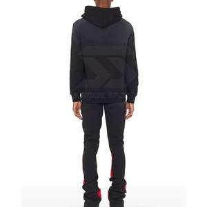 Survêtement pantalon évasé d'hiver écologique pour hommes professionnels Design respirant de haute qualité bon à vendre - Product Image 3