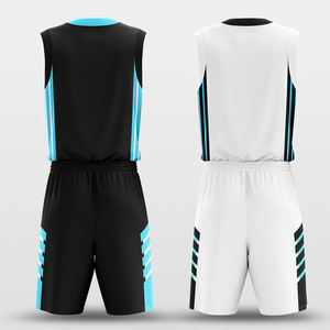 Conjunto de uniformes de baloncesto de talla grande de alta calidad y tamaño personalizado, el mejor proveedor de ropa deportiva de Pakistán - Product Image 4