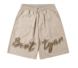 Shorts de Playa Personalizados 2025 con Cintura Elástica, para Hombre, Color Sólido, 100% Poliéster, Estilo Casual, con Bolsillos, Transpirables, de Secado Rápido, con Logotipo Personalizado - Product Image 3