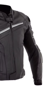 Veste de moto de course en cuir personnalisée OEM/ODM équipement de cycliste professionnel avec caractéristiques coupe-vent respirantes et options de taille plus - Product Image 5