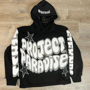Doublure en Satin Personnalisé Coton Unisexe Hommes Logo Personnalisé Brodé Décontracté Ourlet Brut Bords Dernière Soie Intérieur Capuche Satin Doublé Hoodies - Product Image 4