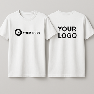 Camiseta de algodón de verano transpirable de manga corta vaquera personalizada para mujer, apliques de malla negra, estampado de logotipo DTF SACAMT01, estilo informal 3D - Product Image 4