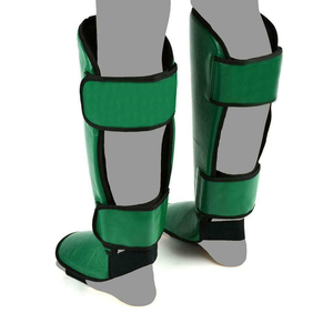 Nueva seguridad deportiva MMA Shin Foam Pad Support Boxeo Pierna Protectores Pie Protector Kick Boxing Safety Shin Guard - Product Image 5